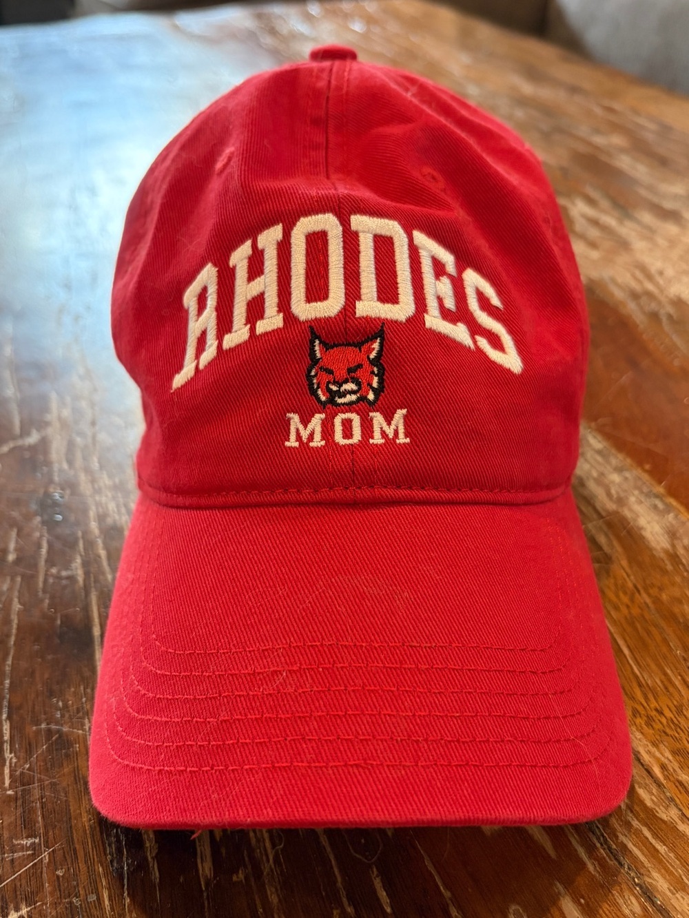 Legacy Red Rhodes Mom Kids Hat with Fox Logo
